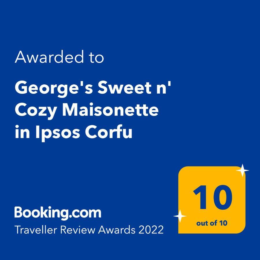 George'S Sweet N' Cozy Maisonette In Ipsos Corfu Exterior foto