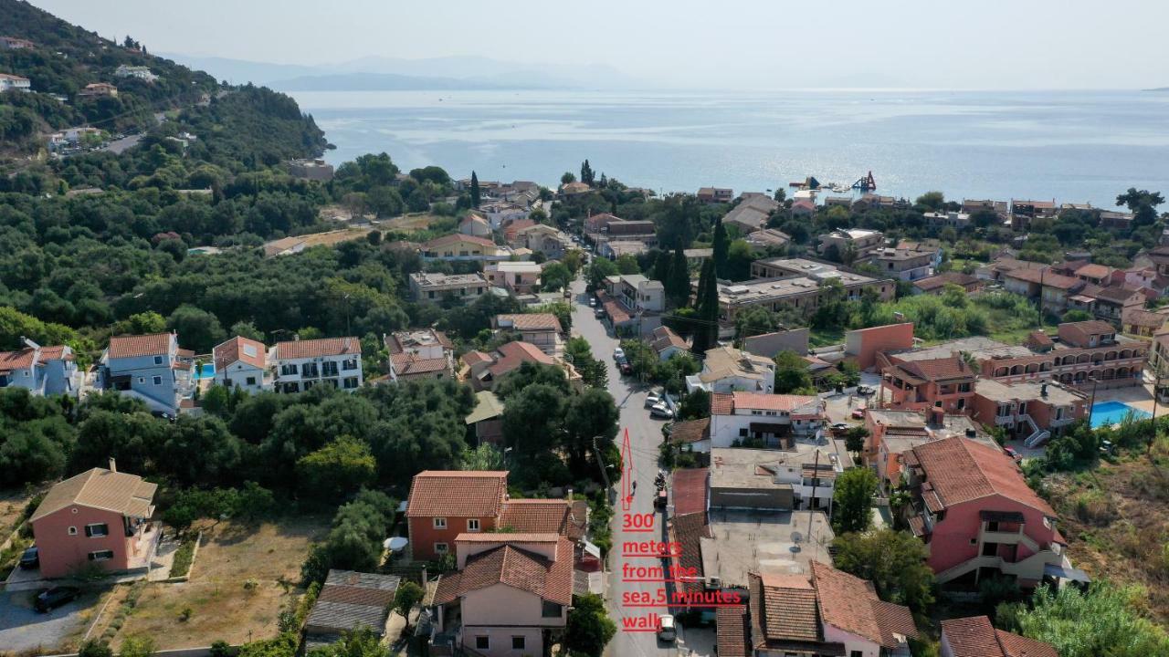 George'S Sweet N' Cozy Maisonette In Ipsos Corfu Exterior foto
